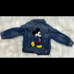 Gap Mickey Mouse Jean Jacket